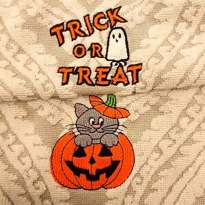 Wash cloth towels Halloween themed